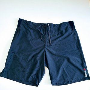 Reebok Speedwick Black Boardshorts Men's Size XL